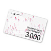 Электронный подарочный сертификат «Лагма-3000»