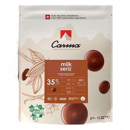 Шоколад молочный Carma Seriz 35% (5 кг)