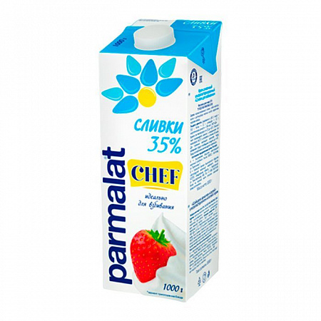 Сливки Parmalat Edge 35% 1л