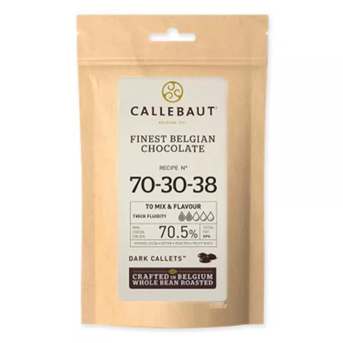Шоколад горький «Callebaut 70-30-38» 70,5% (500 г)
