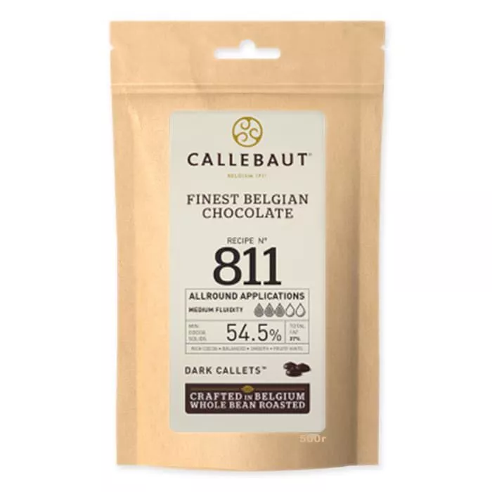 Шоколад темный «Callebaut 811» 54,5% (500 г)