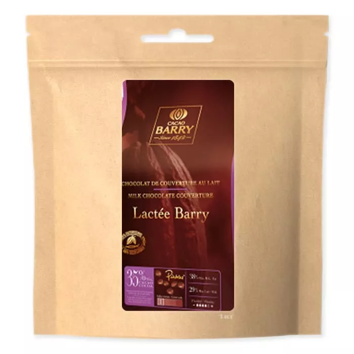 Шоколад молочный Cacao Barry Lactee Barry 35% (1 кг)