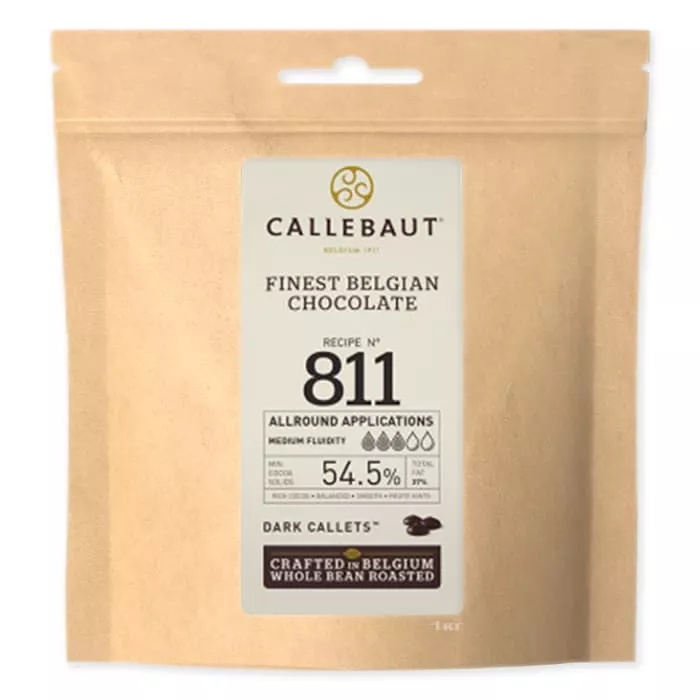 Шоколад темный «Callebaut 811» 54,5% (1 кг)