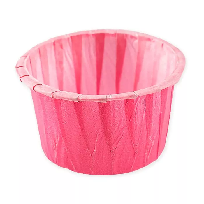 Форма для выпечки «Маффин» розовый, 5 х 4 см, 100 шт