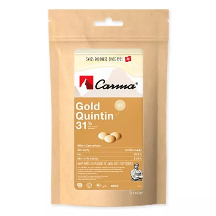 Шоколад белый Carma Gold Quintin 31% (200 г)