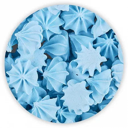Сахарные фигурки «Мини-безе», голубые, 250 г