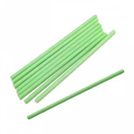 Палочки для кейкпопсов зелёные 100 шт, 10х0,2 см