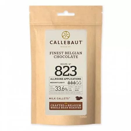 Шоколад молочный «Callebaut 823» 33,6% (500 г)