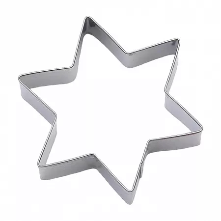 Форма для вырезания печенья «Звезда» 6х6х2 см