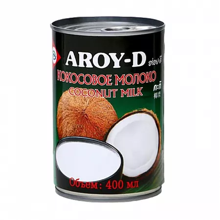 Кокосовое молоко «AROY-D» 17-19% , 400 мл