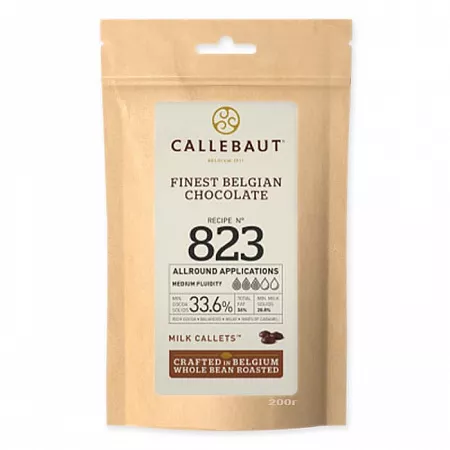 Шоколад молочный «Callebaut 823» 33,6% (200 г)