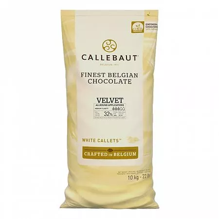 Шоколад белый Callebaut Velvet 32% (10 кг)
