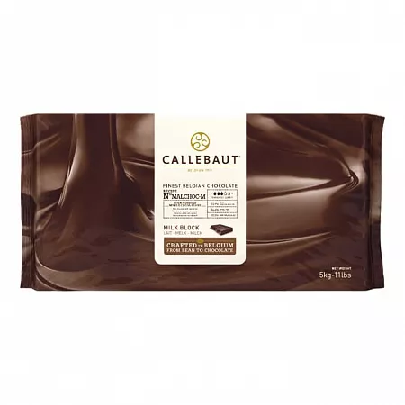Шоколад молочный Callebaut Malchoc-M без сахара 33,9% (5 кг)
