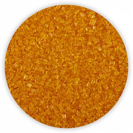 Кондитерский цветной сахар желтый, 150 г