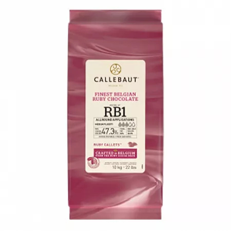 Шоколад рубиновый Callebaut Ruby 47,3% (10 кг)